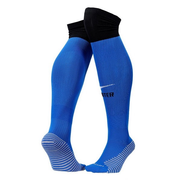 Socken Inter Milan Heim 2020-21 Blau Fussballtrikots Günstig